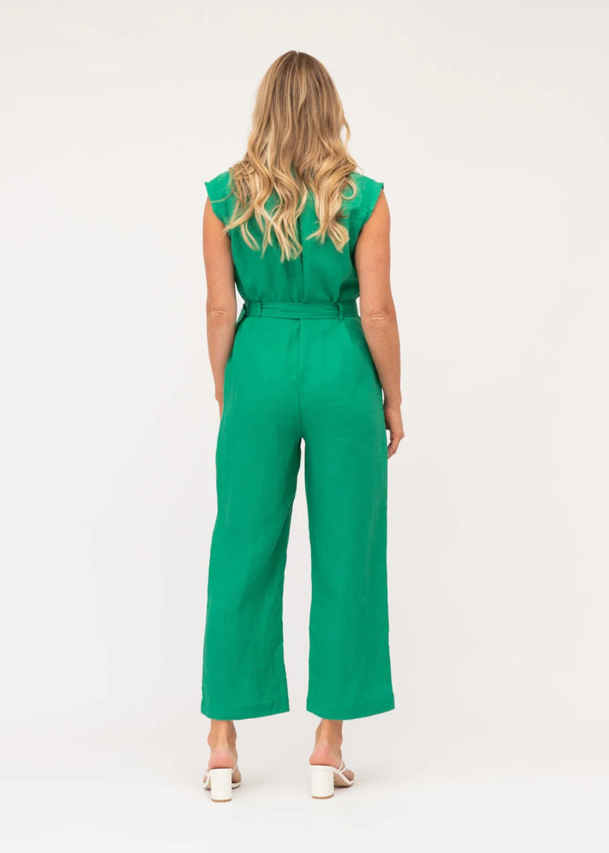 next jumpsuit green