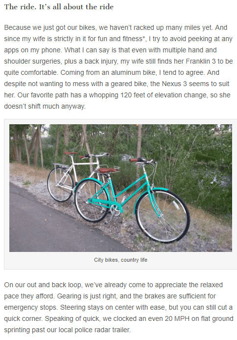 Lorimer Bicycling