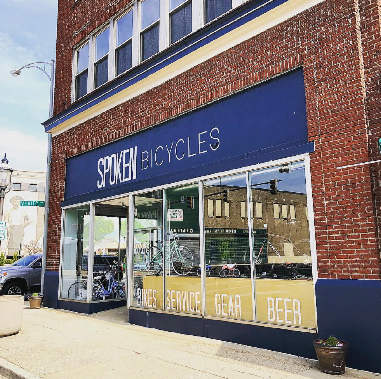 Spoken Bicycles Store Front