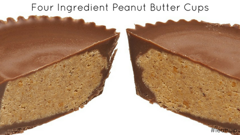 Four Ingredient Peanut Butter Cups