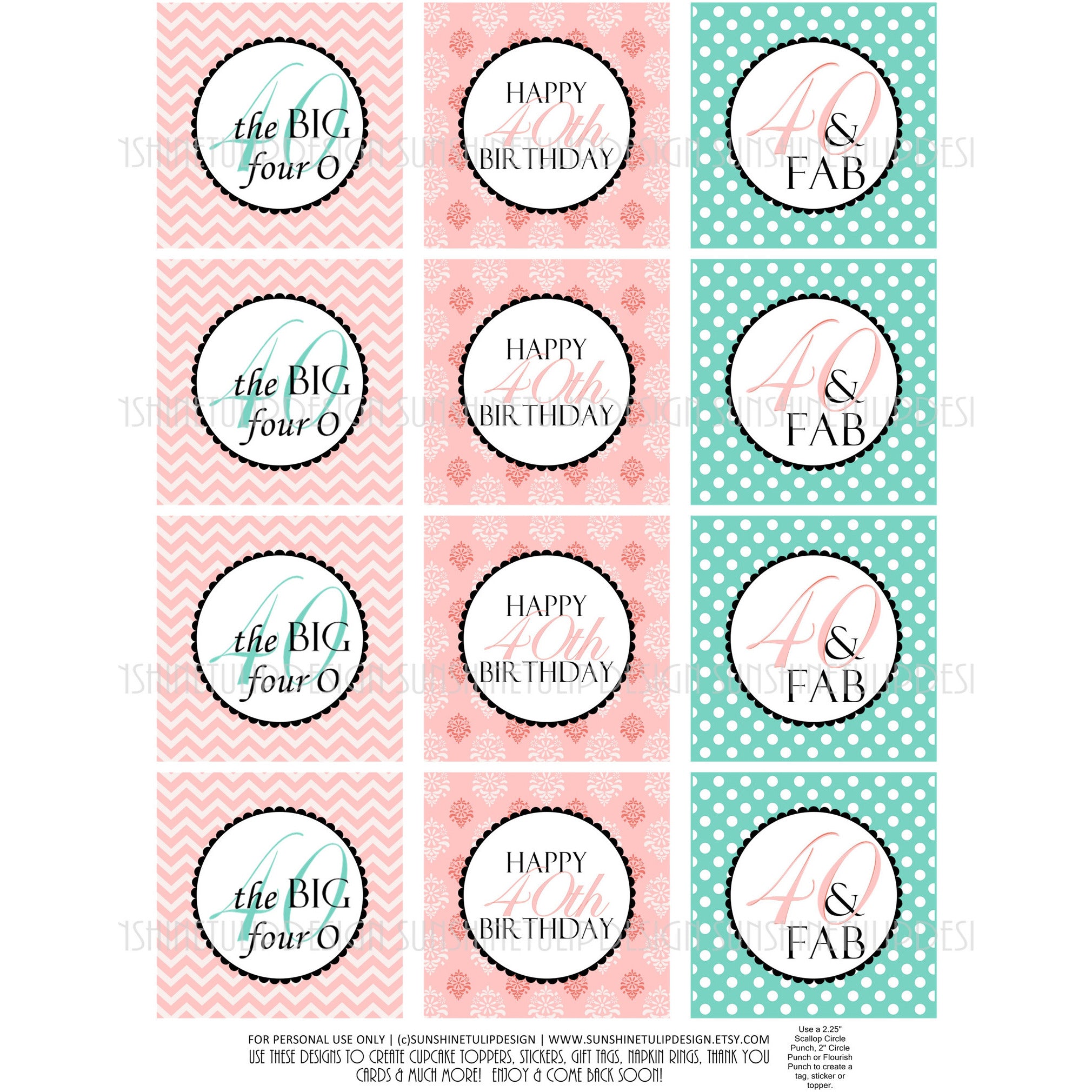 printable-40th-birthday-cupcake-toppers-sticker-labels-party-favor