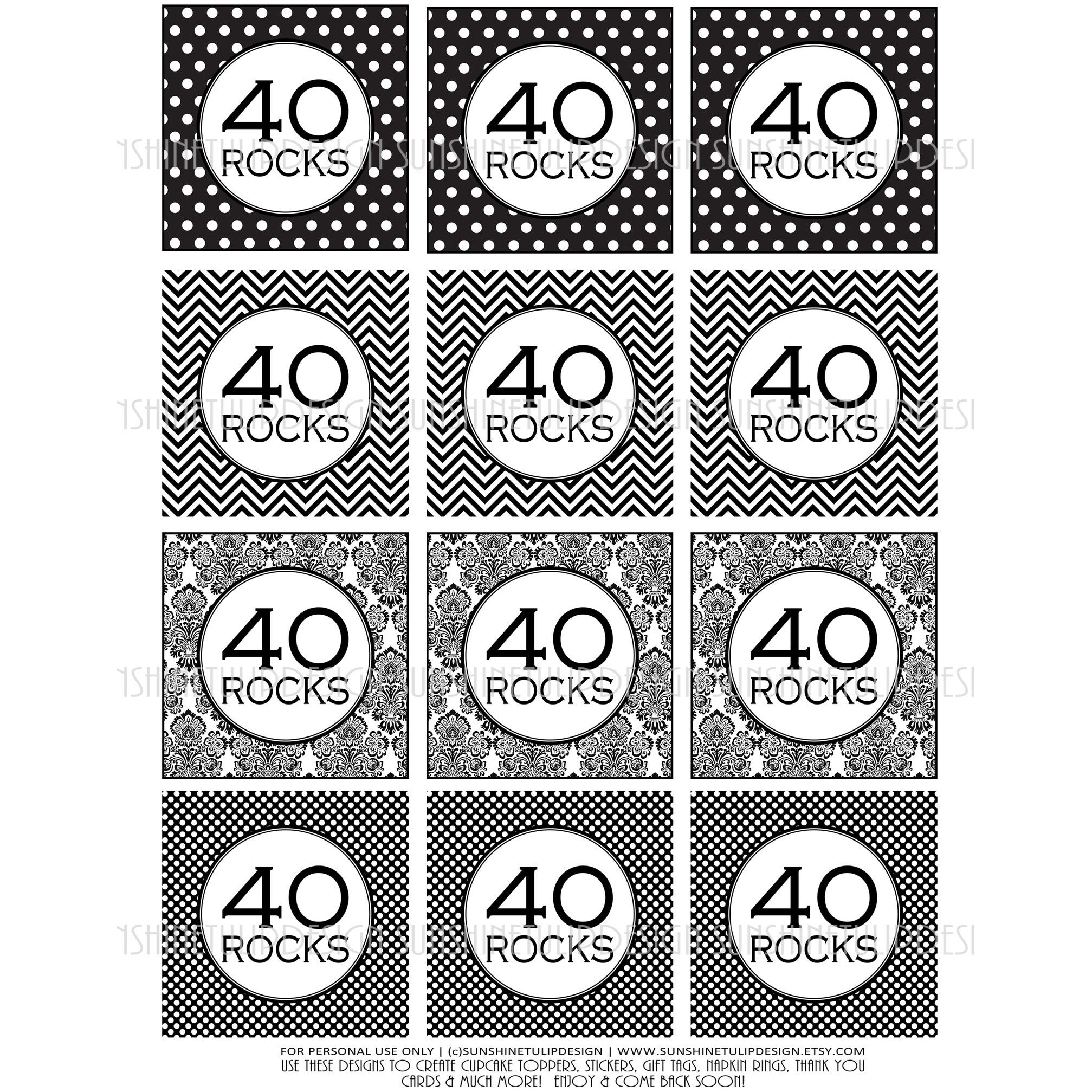 printable-40th-birthday-cupcake-toppers-sticker-labels-party-favor