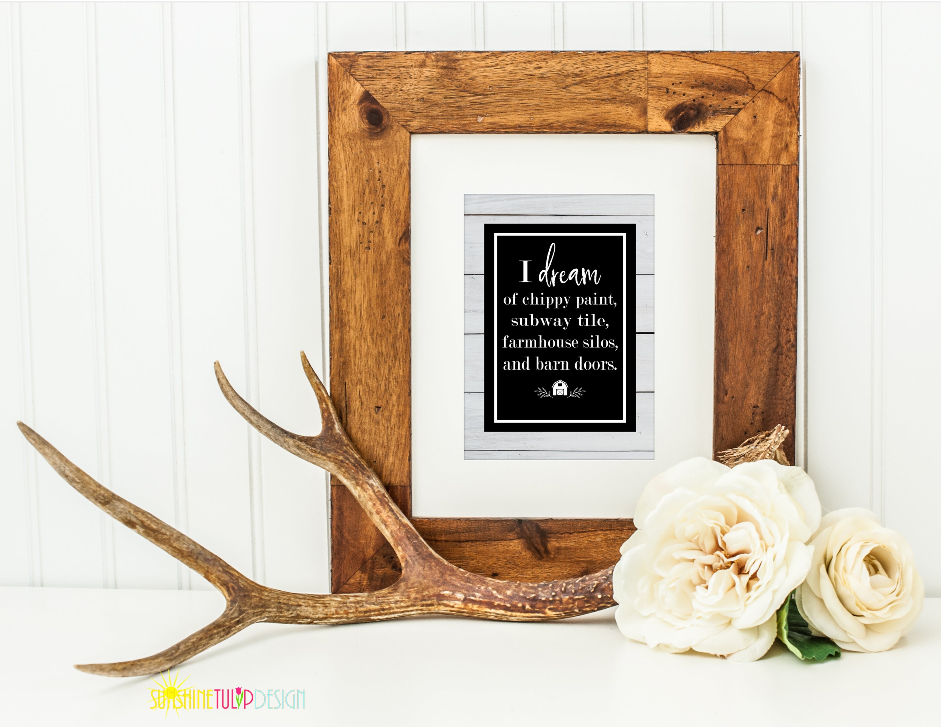 Printable Shiplap Farmhouse Art, Wall Decor, Shiplap Printable Home De ...