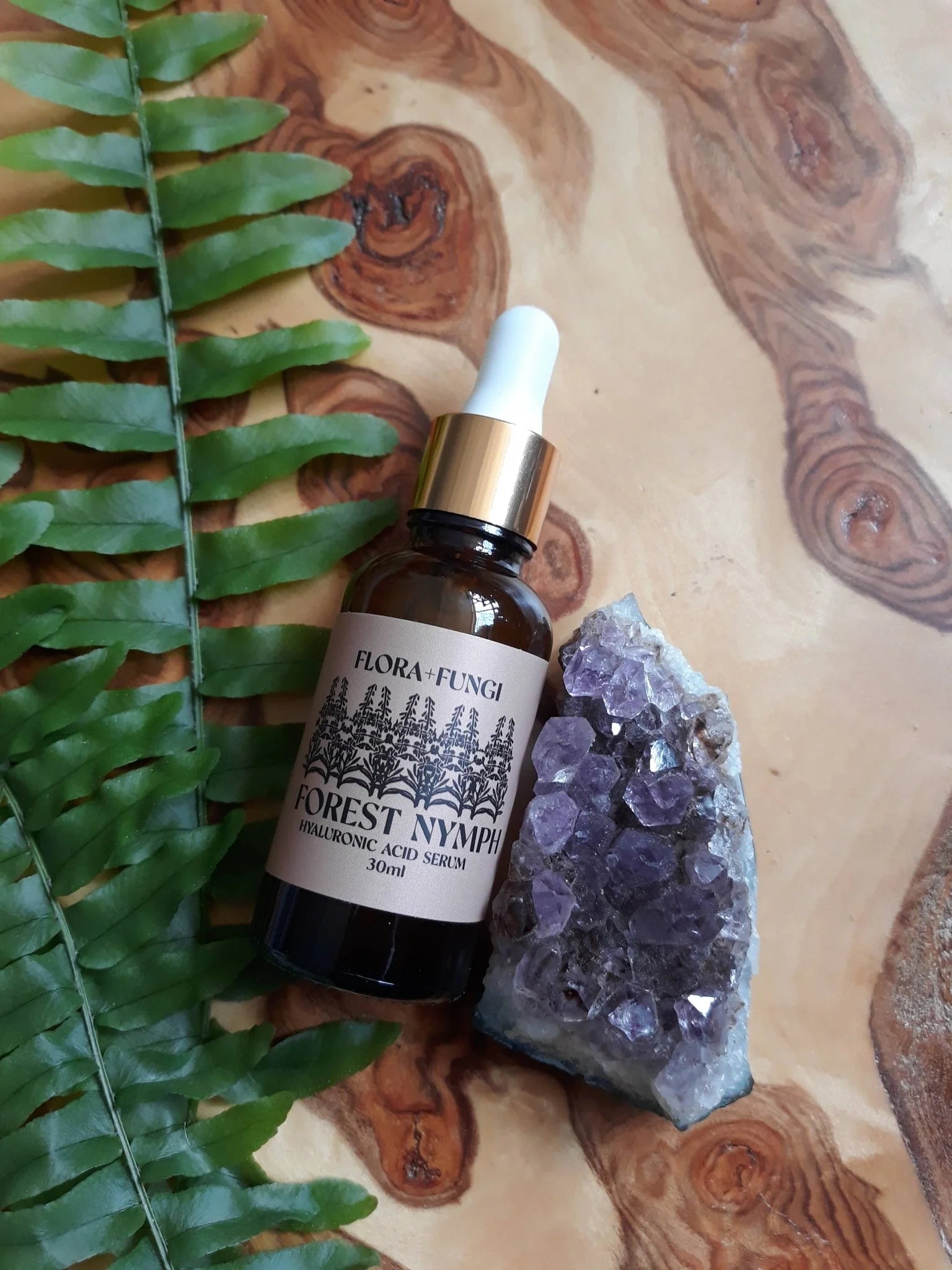 Flora+Fungi's Forest Nymph Hyaluronic Acid Serum