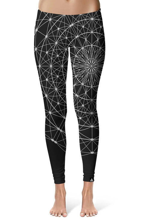 Lava Flow Leggings, Festival Leggings, Rave Leggings