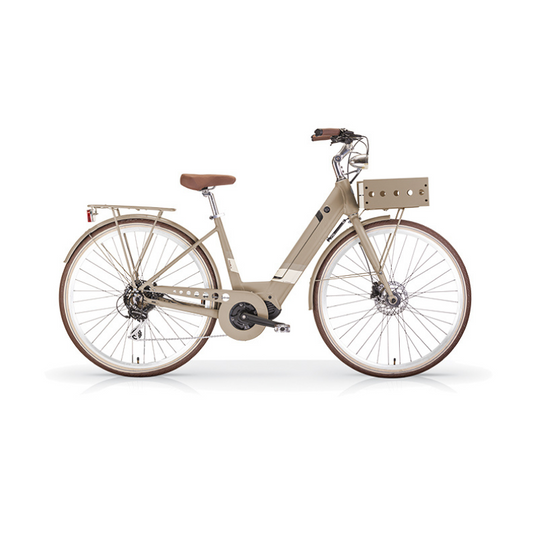 MBM Coffee Brown Rambla Ladies E-Bike 