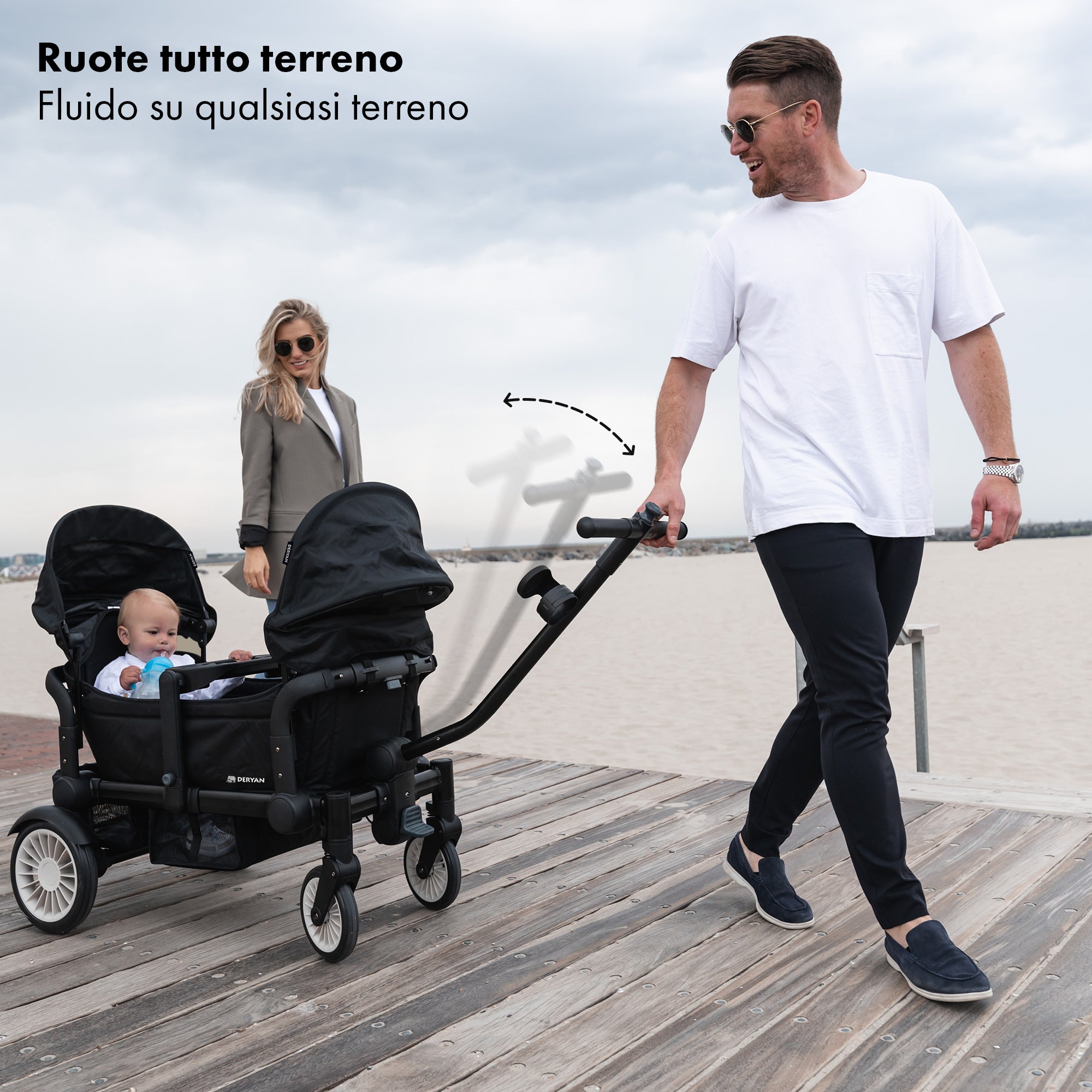 Carrello Sandy nero
