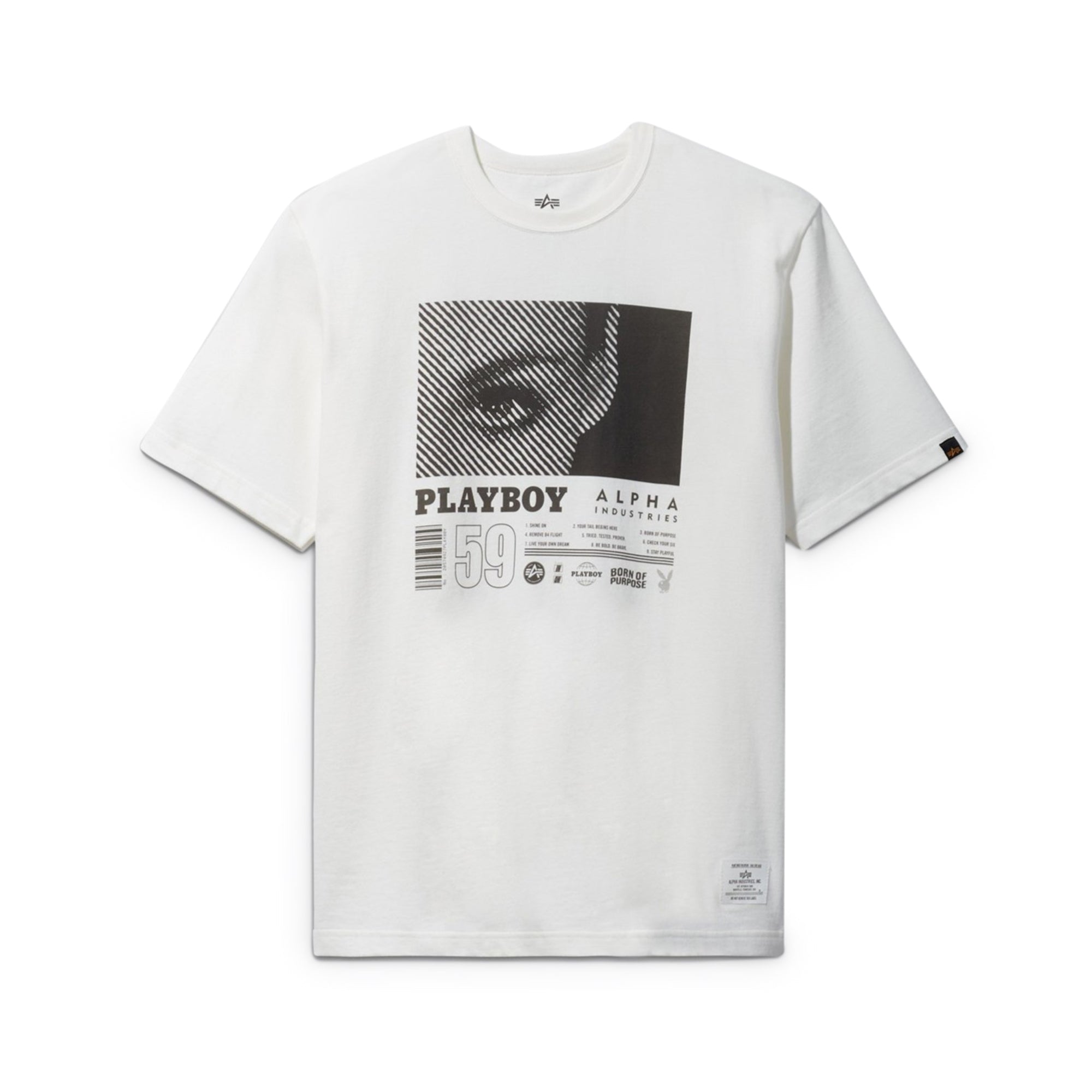 Playboy Alpha Industries Collaboration T-Shirt: Classic x Captivating