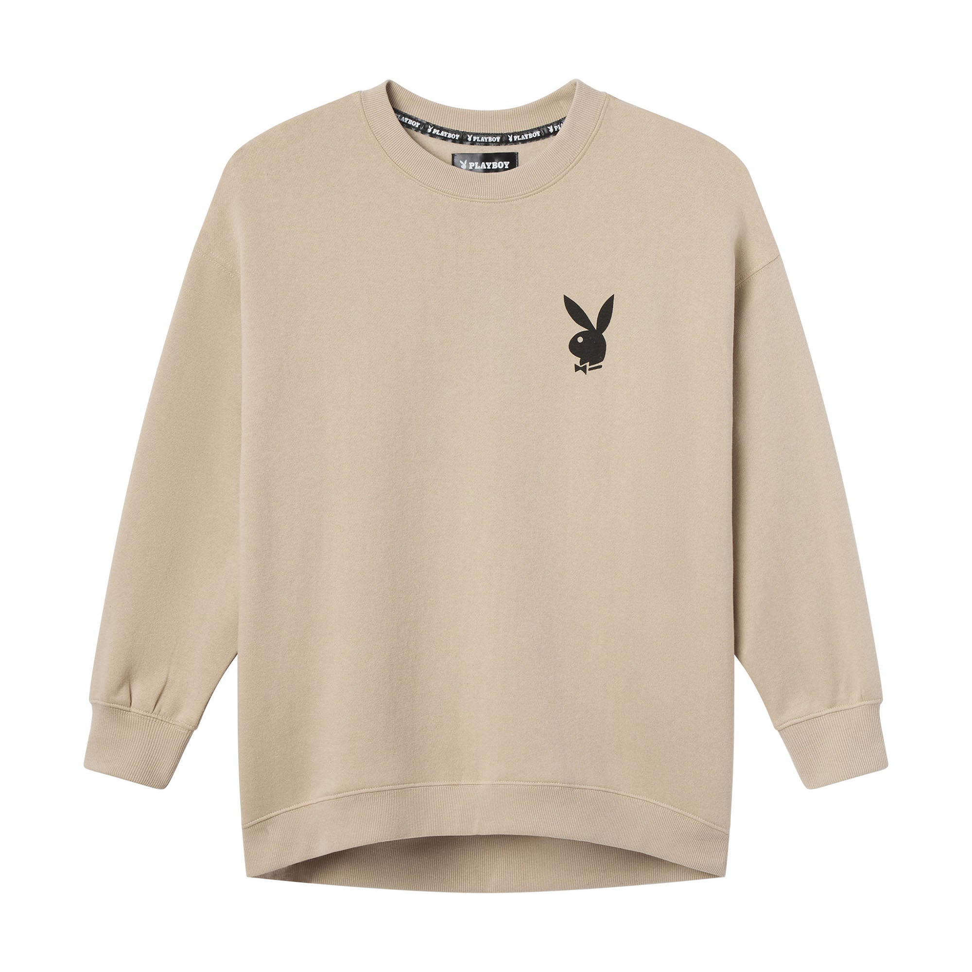 Stencil Crewneck: Chic Playboy x Revolve Bunny Design