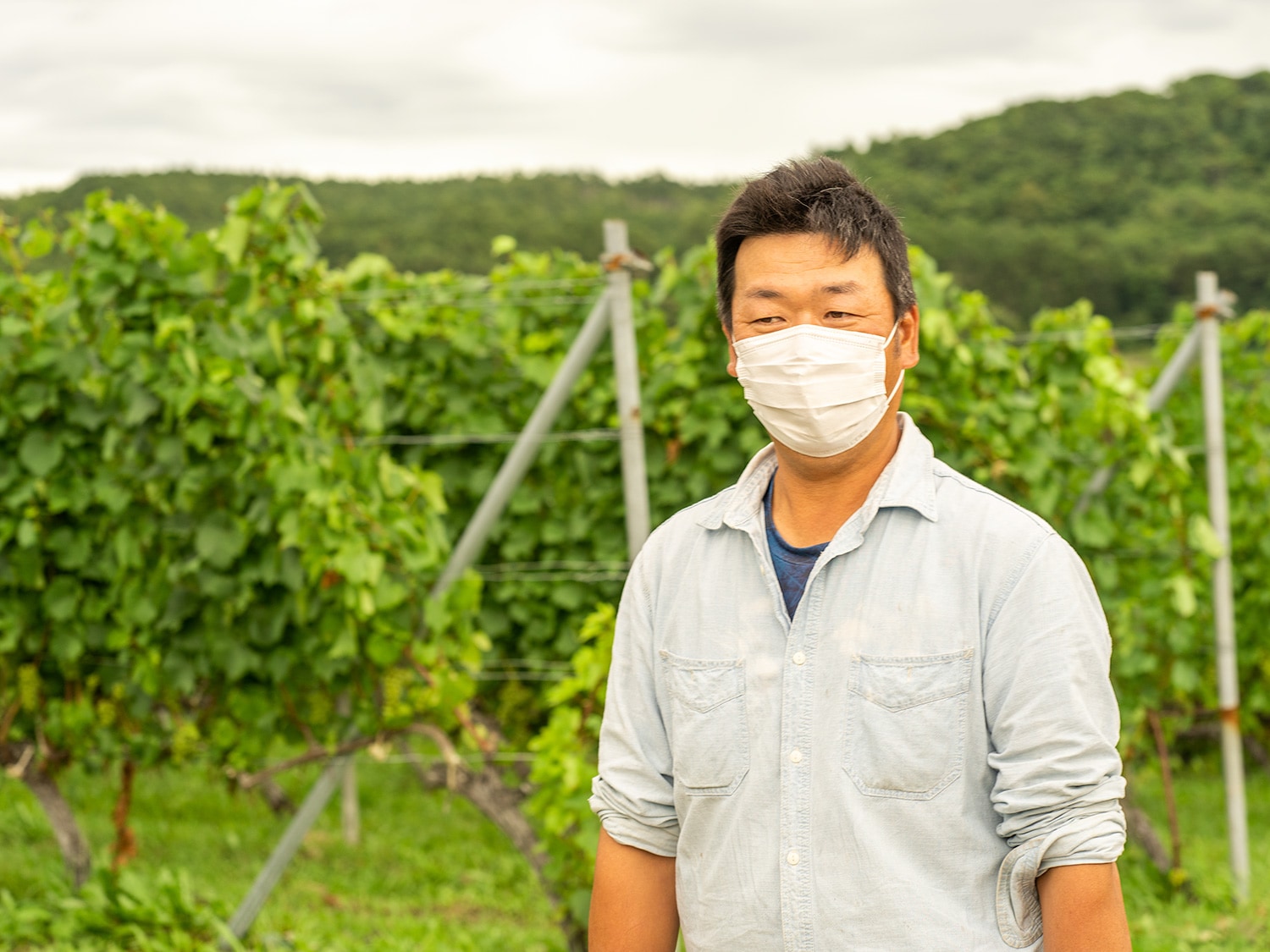 木村農園3代目の木村幸司さん。