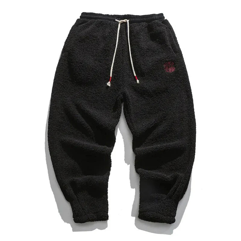 Fleece joggers voor mannen