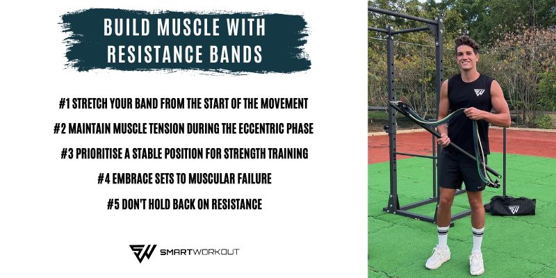 5 Rules to Build Muscles with Resistance Bands