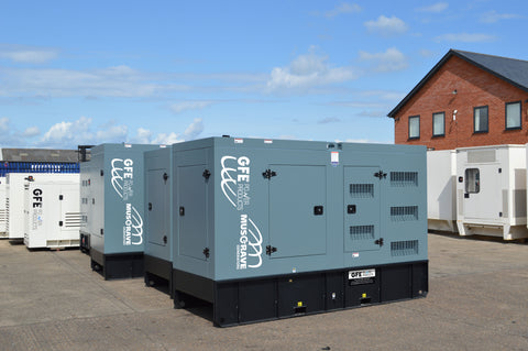 GFE Power Products Musgrave Generators yard photo cummins generators