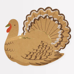 Turkey Plates - Luxe Party Shop