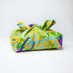 Cloth handkerchief as gift packaging