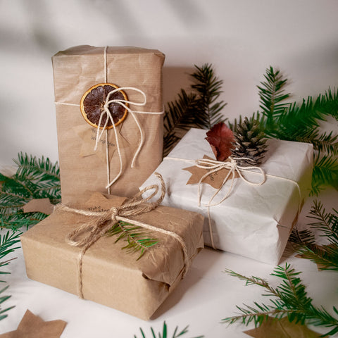 nachhaltig Geschenke verpacken