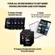 Package of Google Display Network templates and e-book on screen.