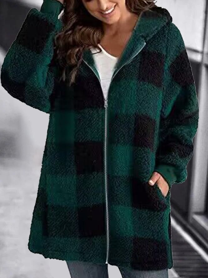Quin - Dames Oversized Losse Hoodie - Neomoda Groen / S