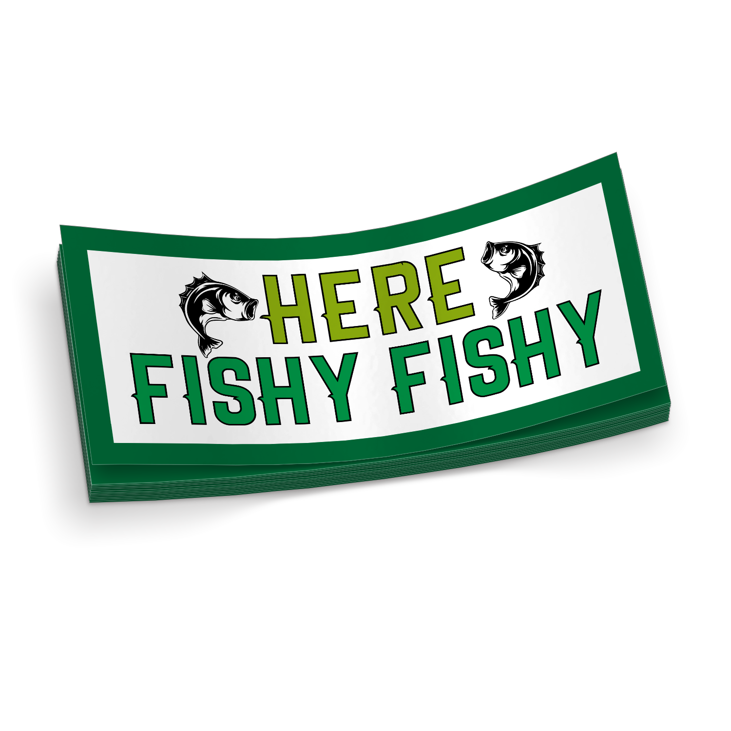 Only Fish - Funny Fishing Sticker