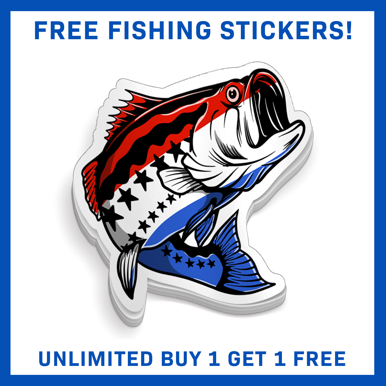 Fishing Sticker Pack 