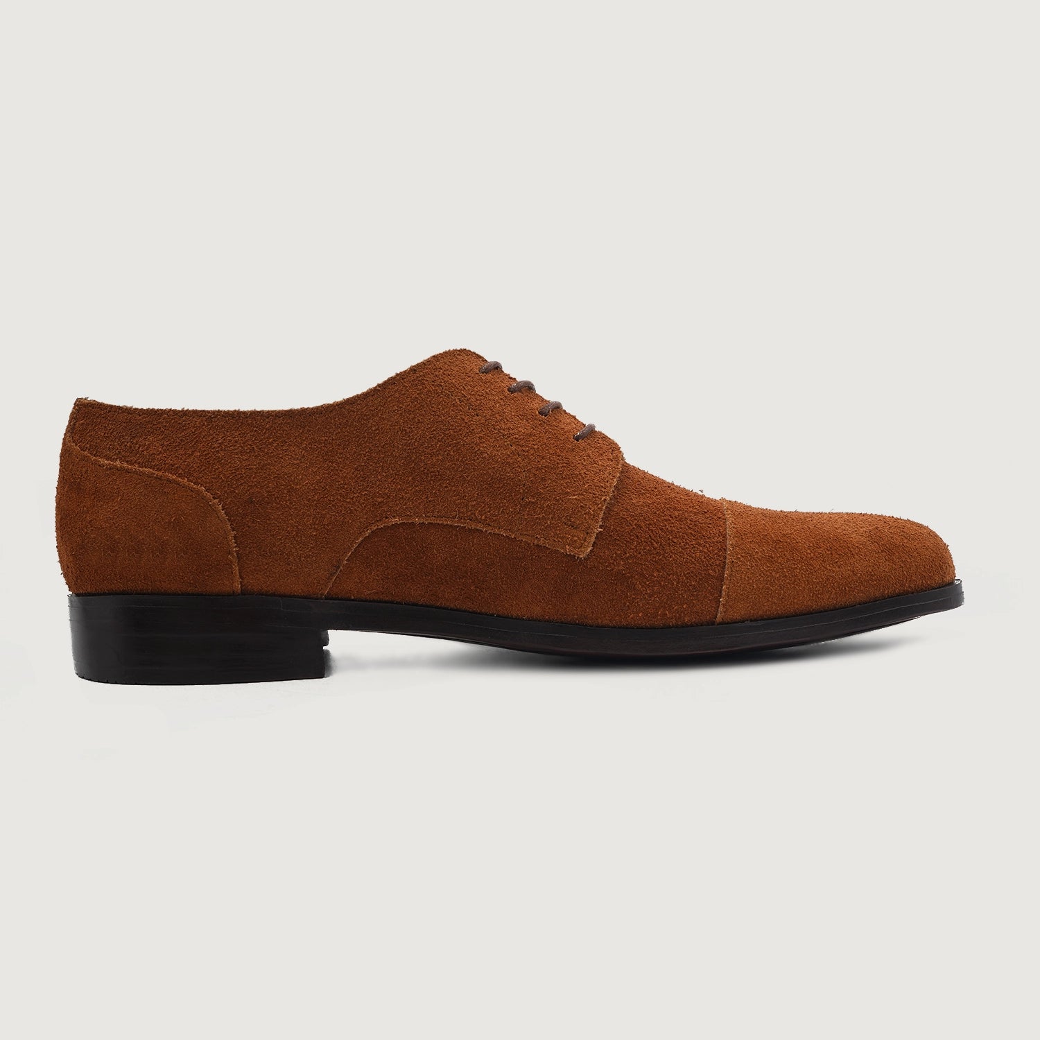 Attorney Derby Brown Suede Leather Shoes