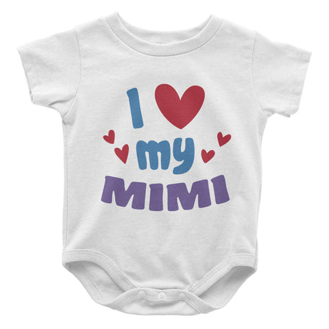 I Love My Mimi - Baby Onesie