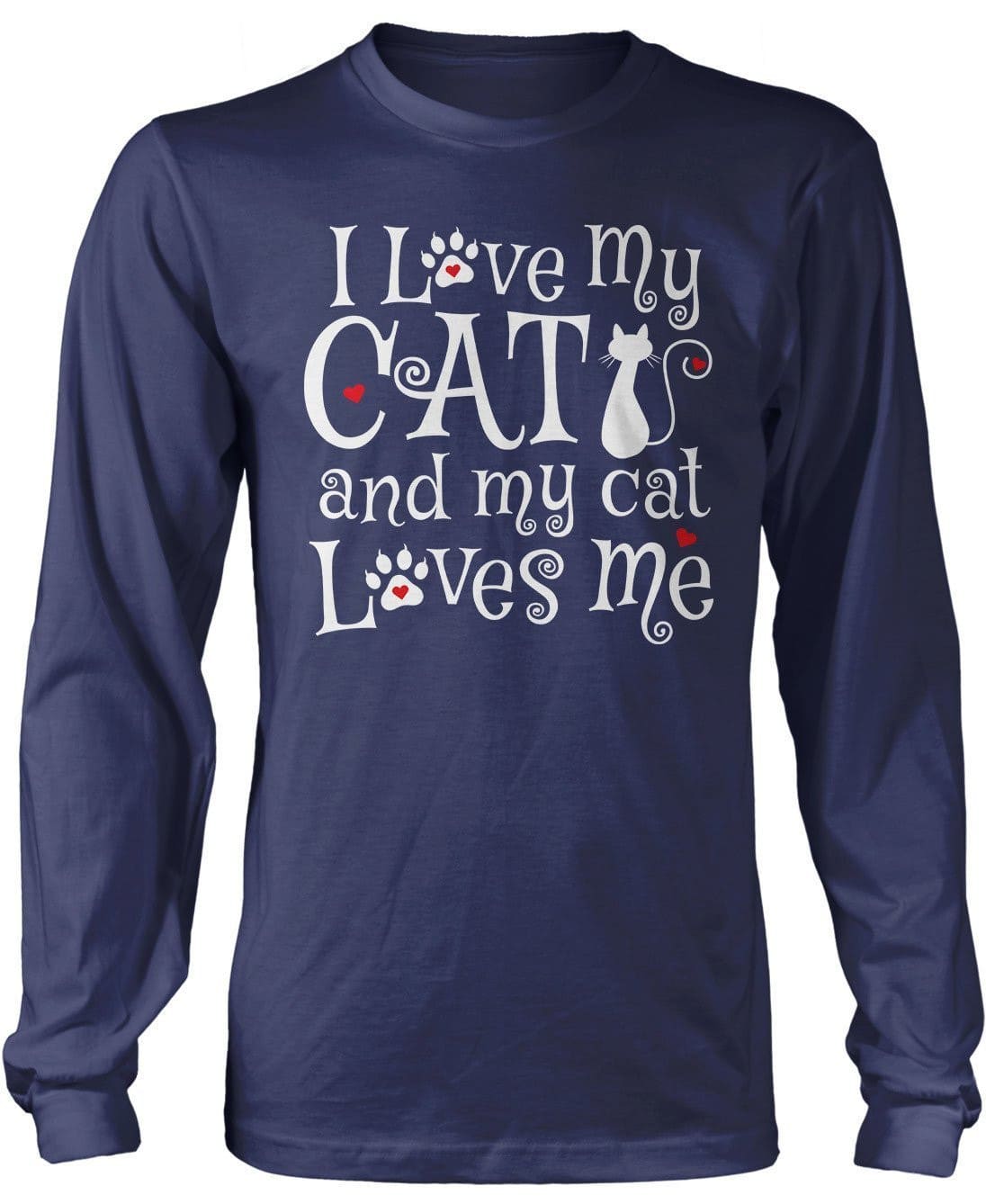 I Love My Cat and My Cat Loves Me T-Shirt