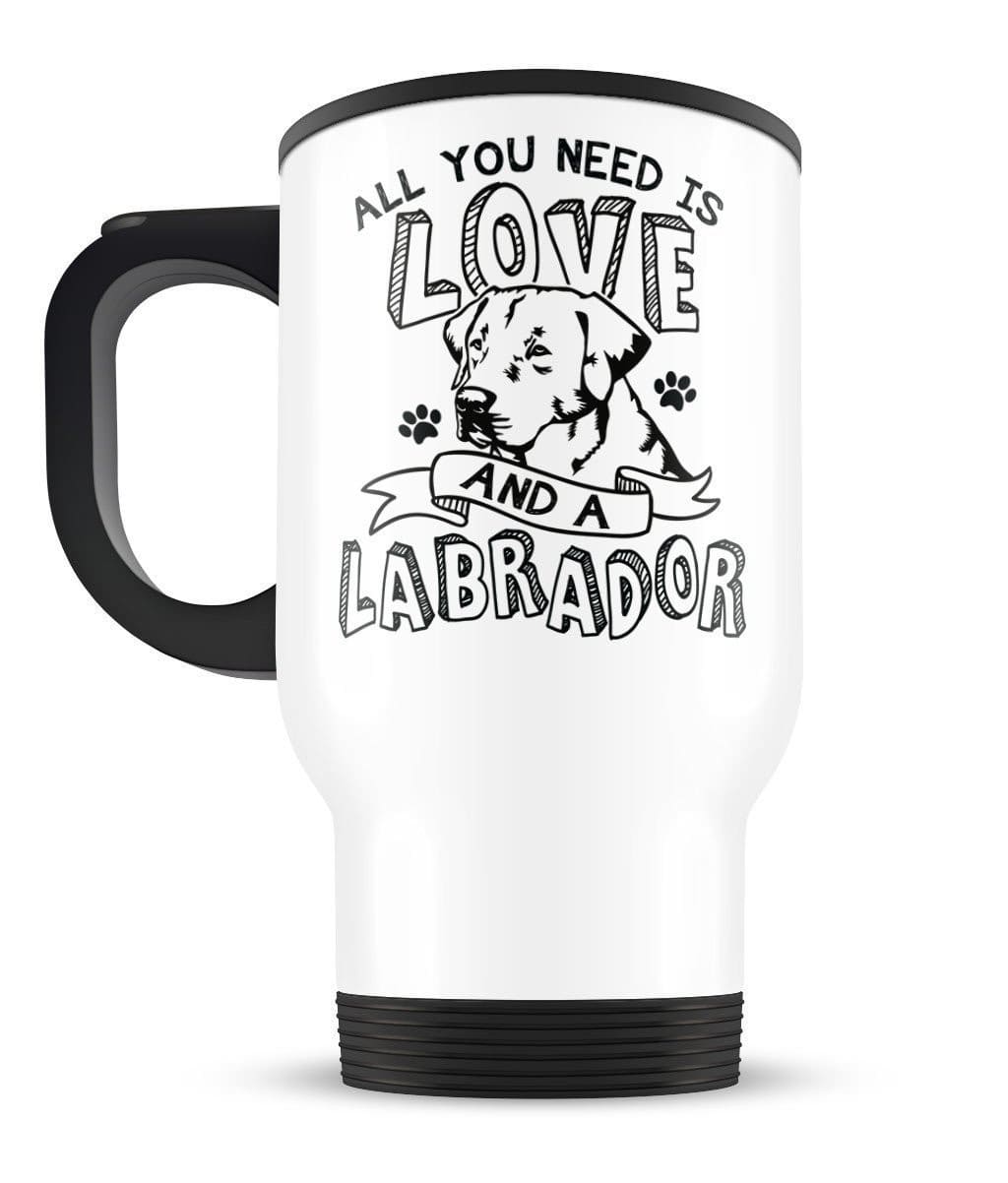 labrador travel mug