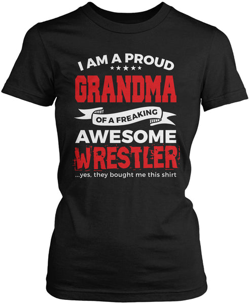 Proud Grandma of An Awesome Wrestler T-Shirt