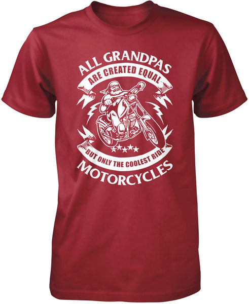 Download Only The Coolest Grandpas Ride Motorcycles T-Shirt