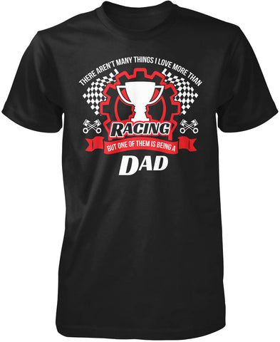 This Dad Loves Racing T-Shirt