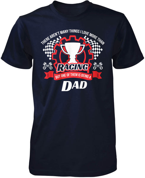 This Dad Loves Racing T-Shirt
