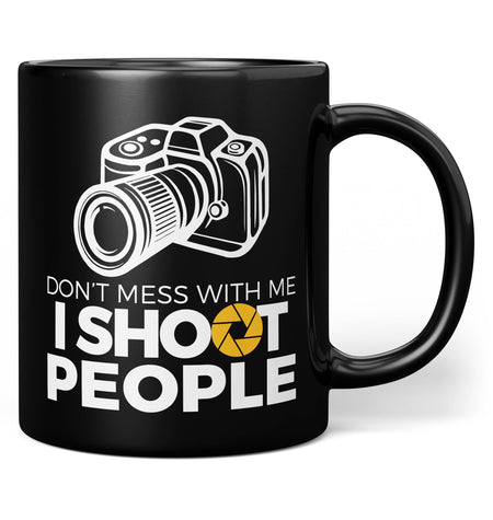 Photographer - I Shoot People - Coffee Mug / Tea Cup
