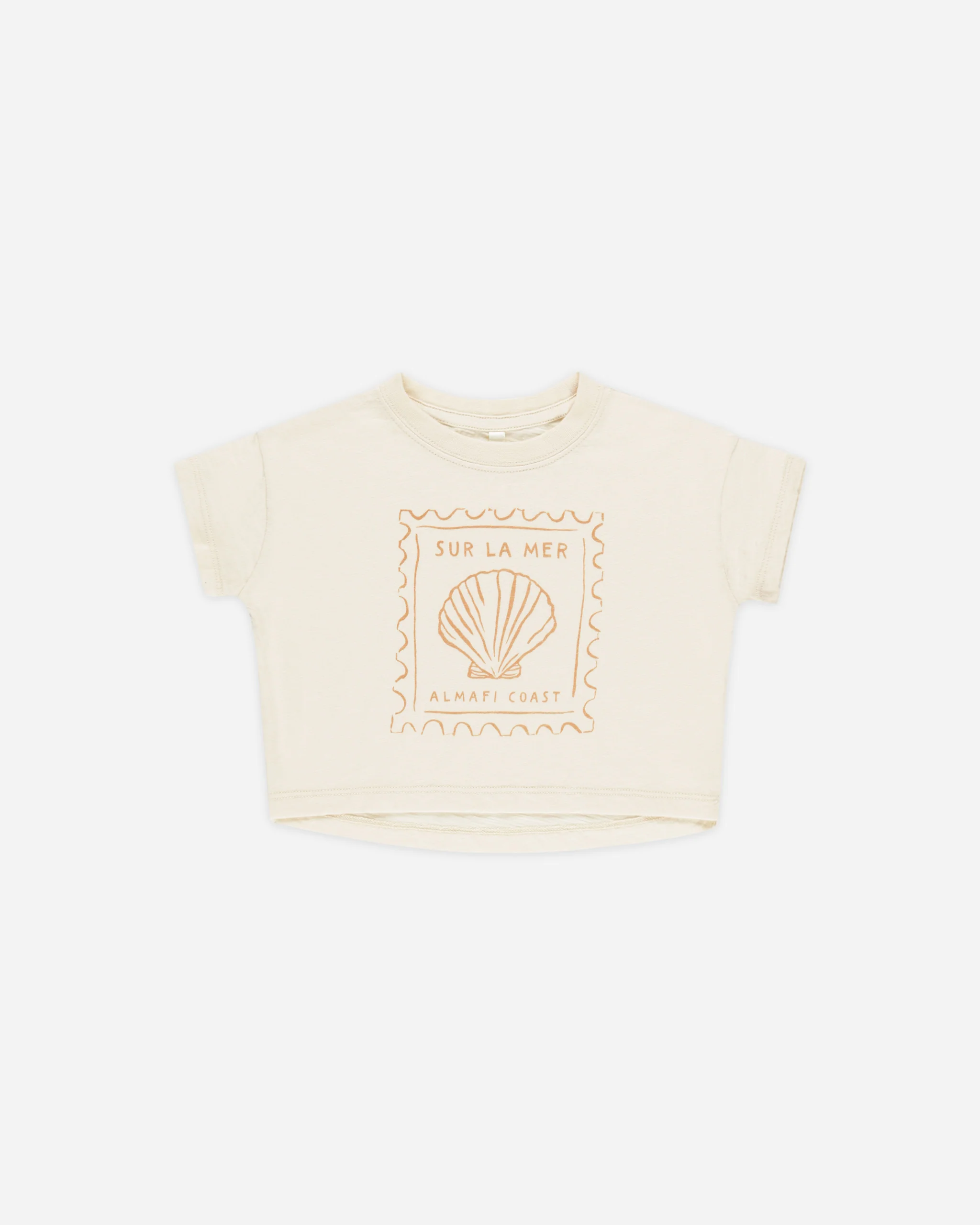 Boxy Tee || Seashell