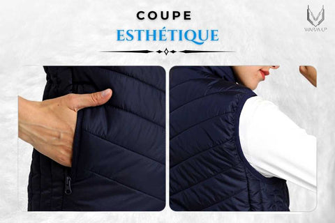 Gilet chauffant avec batterie- 7 Zone  Le Pratique-du-motard – LE PRATIQUE  DU MOTARD