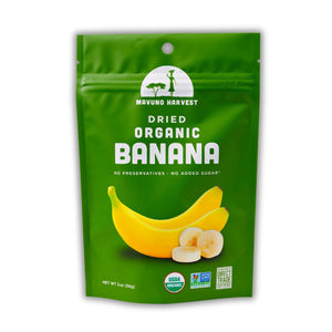 Dried Organic Banana - Ethical Trade Co