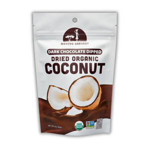 Chocolate Dipped Dried Organic Coconut - Ethical Trade Co