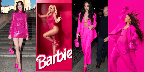 Celebs in Barbiecore