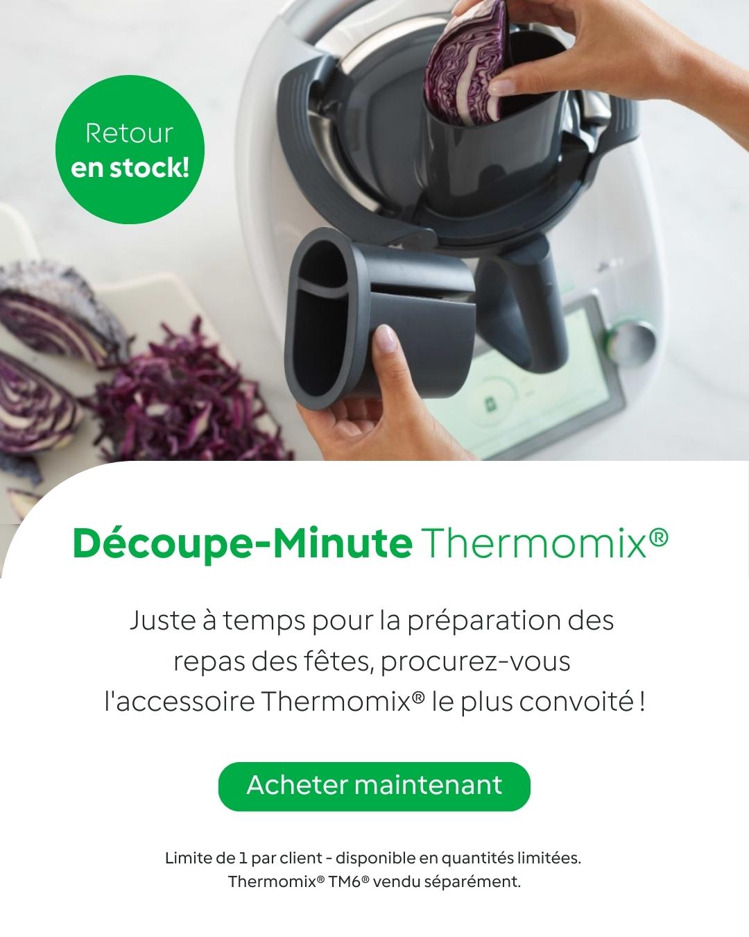 Comment couvrir le couvercle du bol de mixage du Thermomix® TM6 en