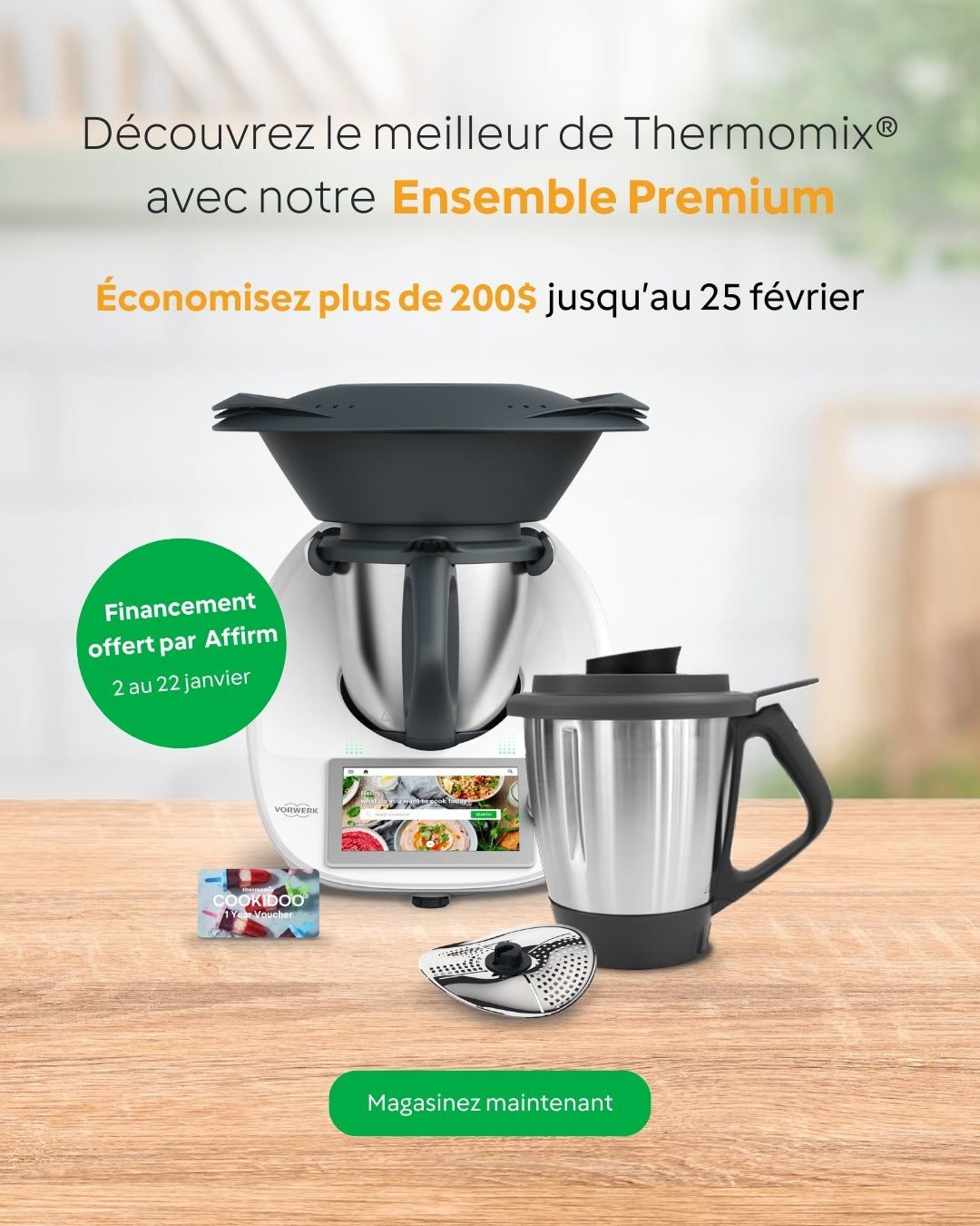 Pack Premium Thermomix® : L'Ensemble pour Cuisiner Comme un Chef