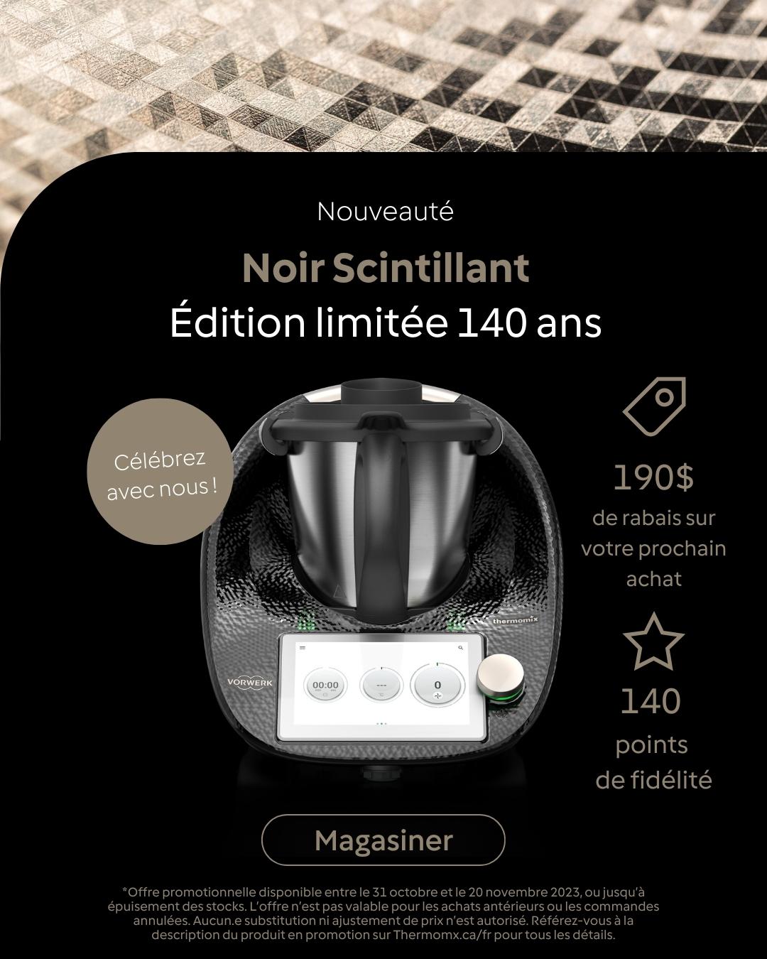 Offre Exceptionnelle : Thermomix Noir ou Blanc en 20 Fois Sans Frais,  commandez en ligne !