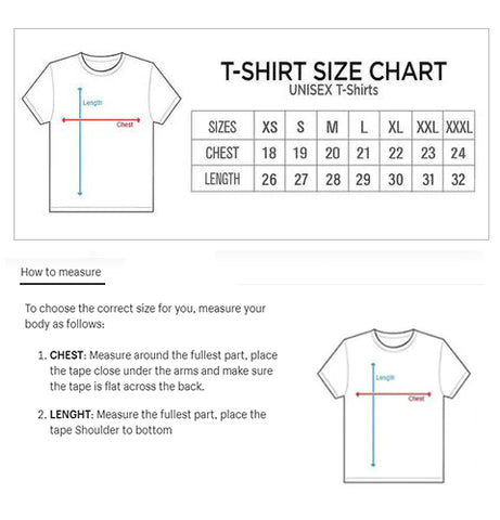 Size Chart – Oh So Fit