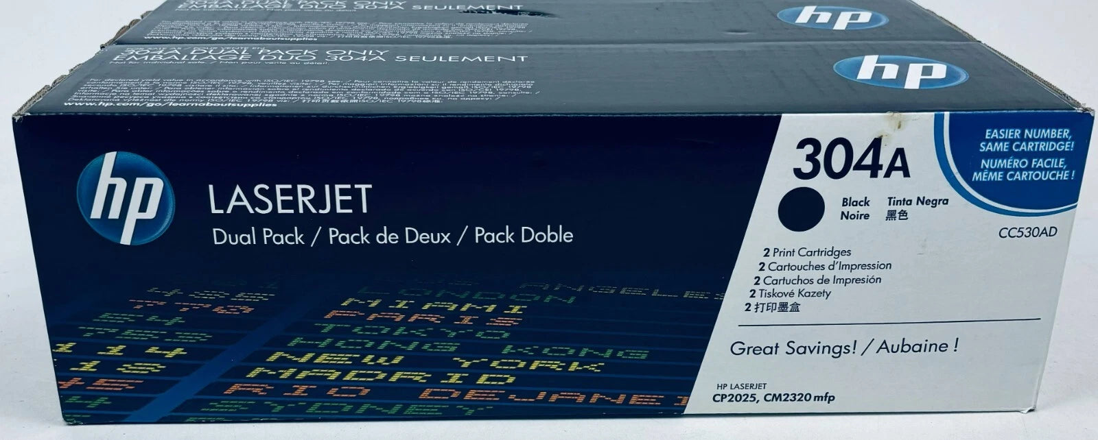 hp 304a black toner cartridge