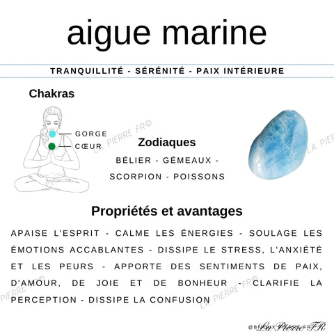 vertus aigue marine, la pierre fr