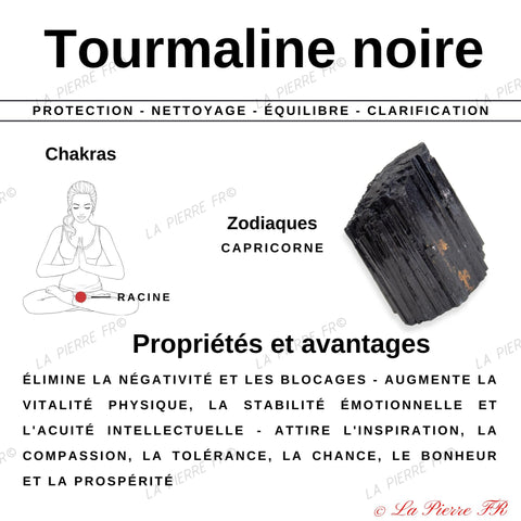 vertus de la tourmaline noire