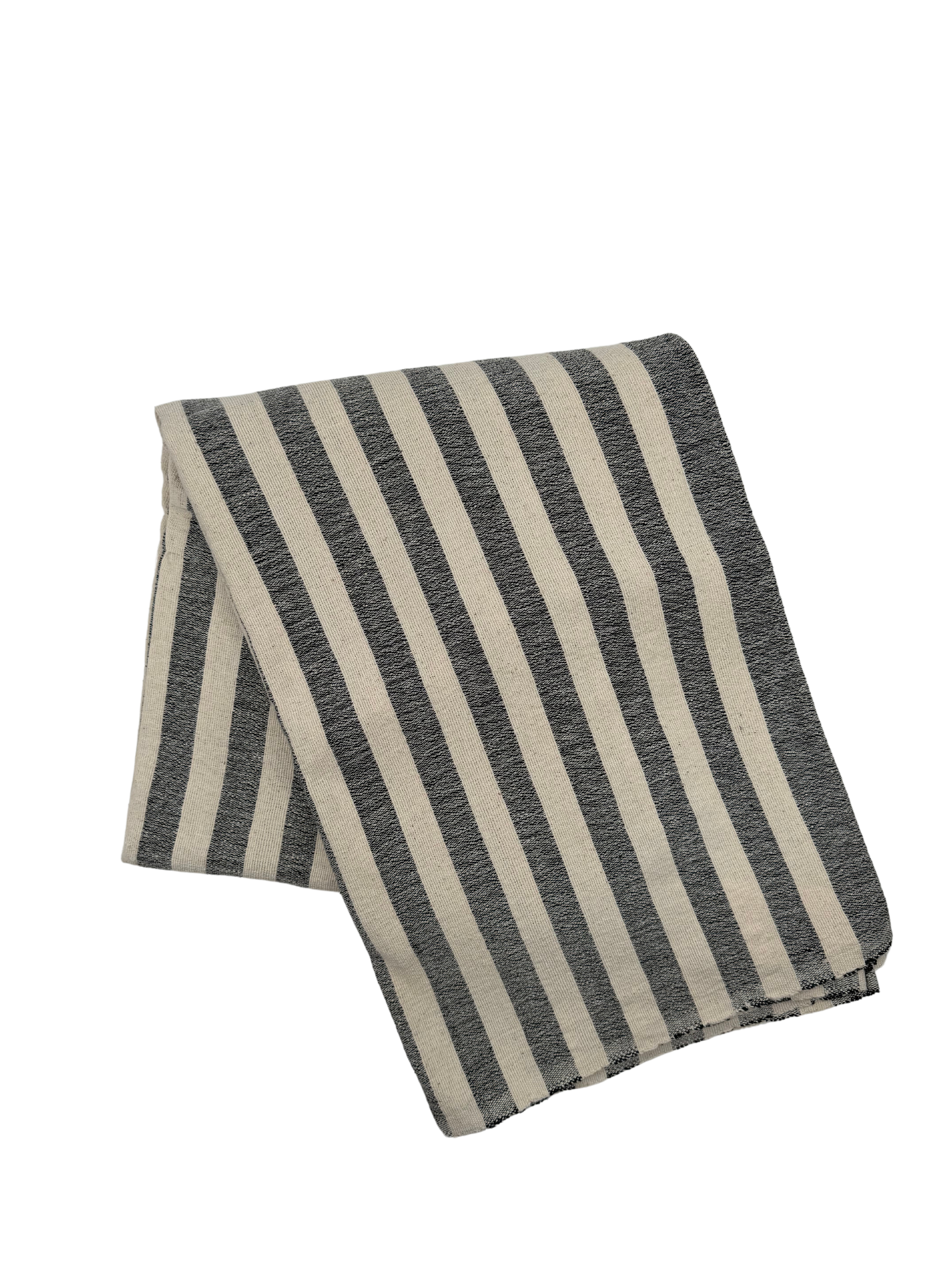 Indigo Stripe Tablecloth
