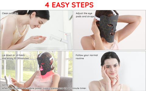 How to Use Red Light Therapy Masks