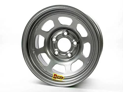 Aero Race Wheels Aero Race Wheel 50-084540 15x8 4in 4 50 Silver CVE1_M9MNT59