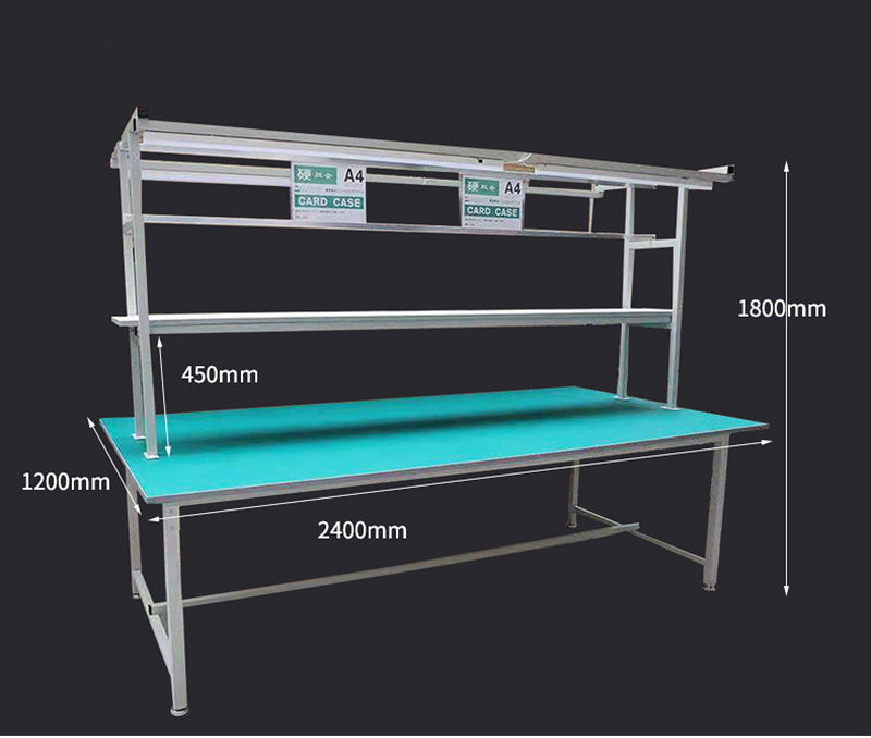 Operator's desk for assembly line