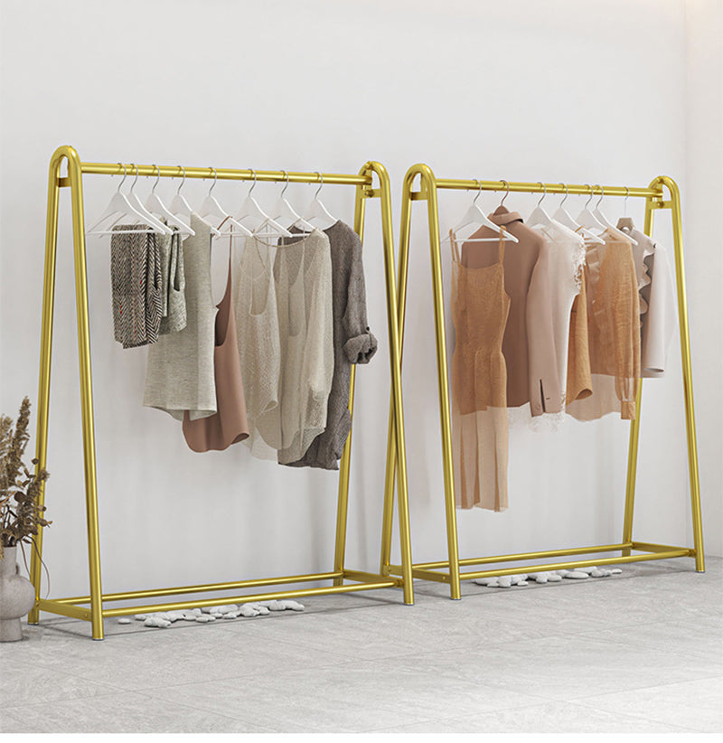 Clothing store floor-standing clothing rack